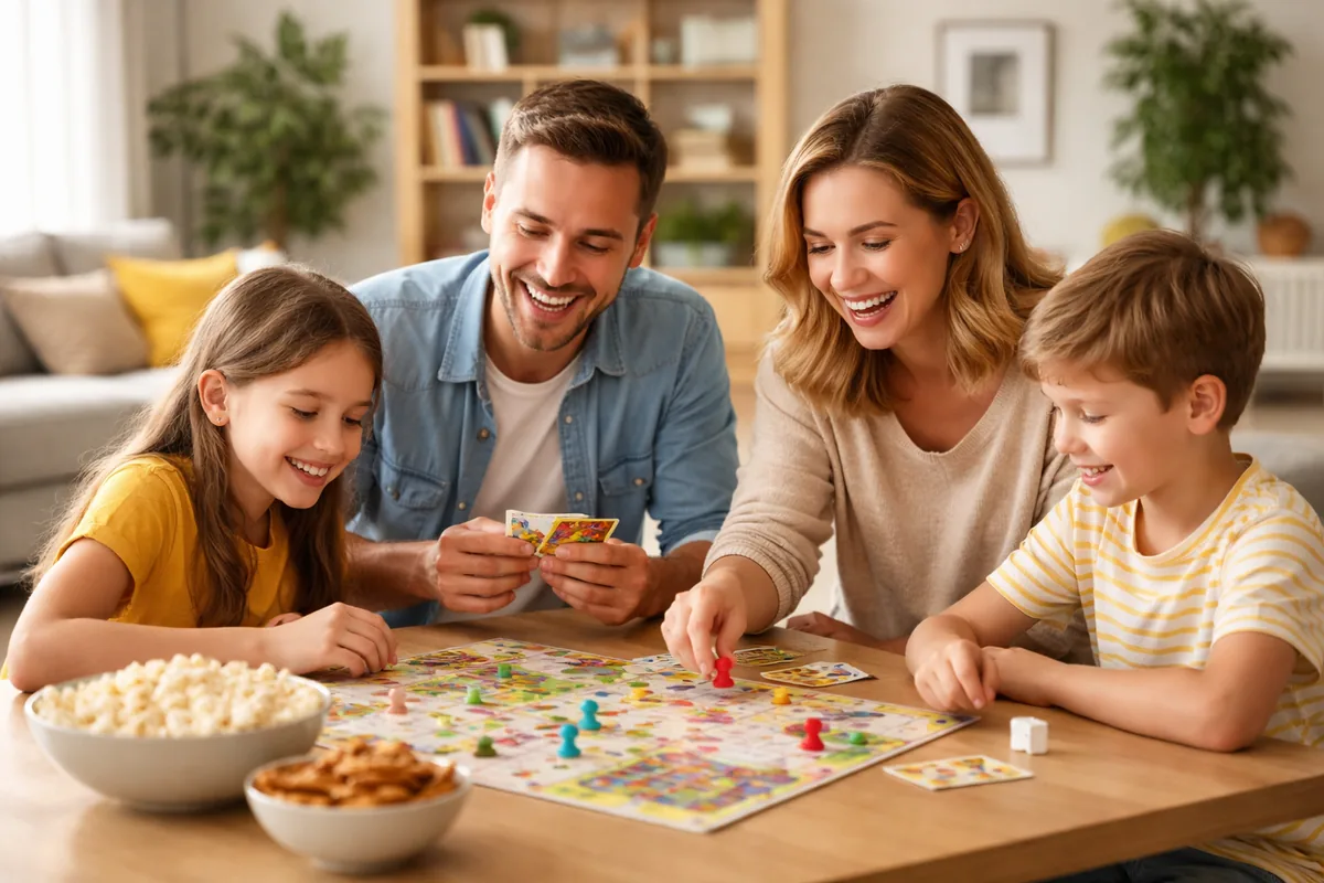 Comment les jeux de société peuvent favoriser les liens familiaux
