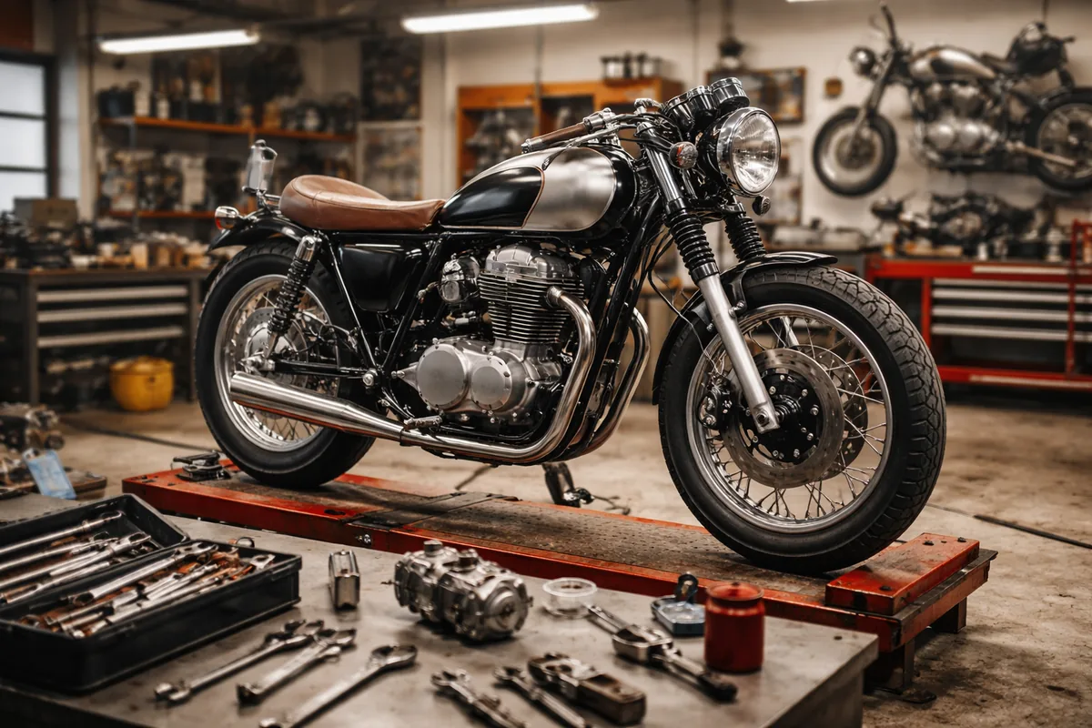 Quel budget prévoir pour la restauration d'une moto classique dans un atelier