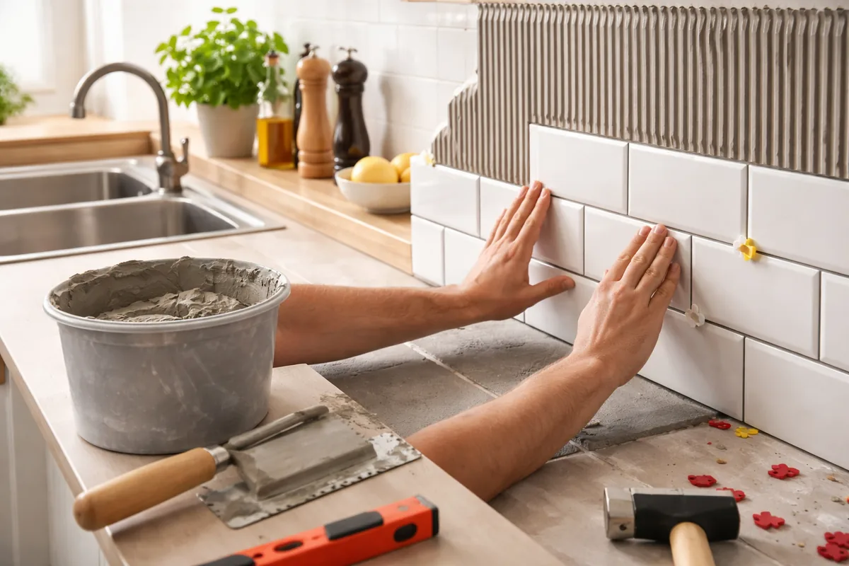 Comment réaliser une pose de carrelage efficace dans votre cuisine