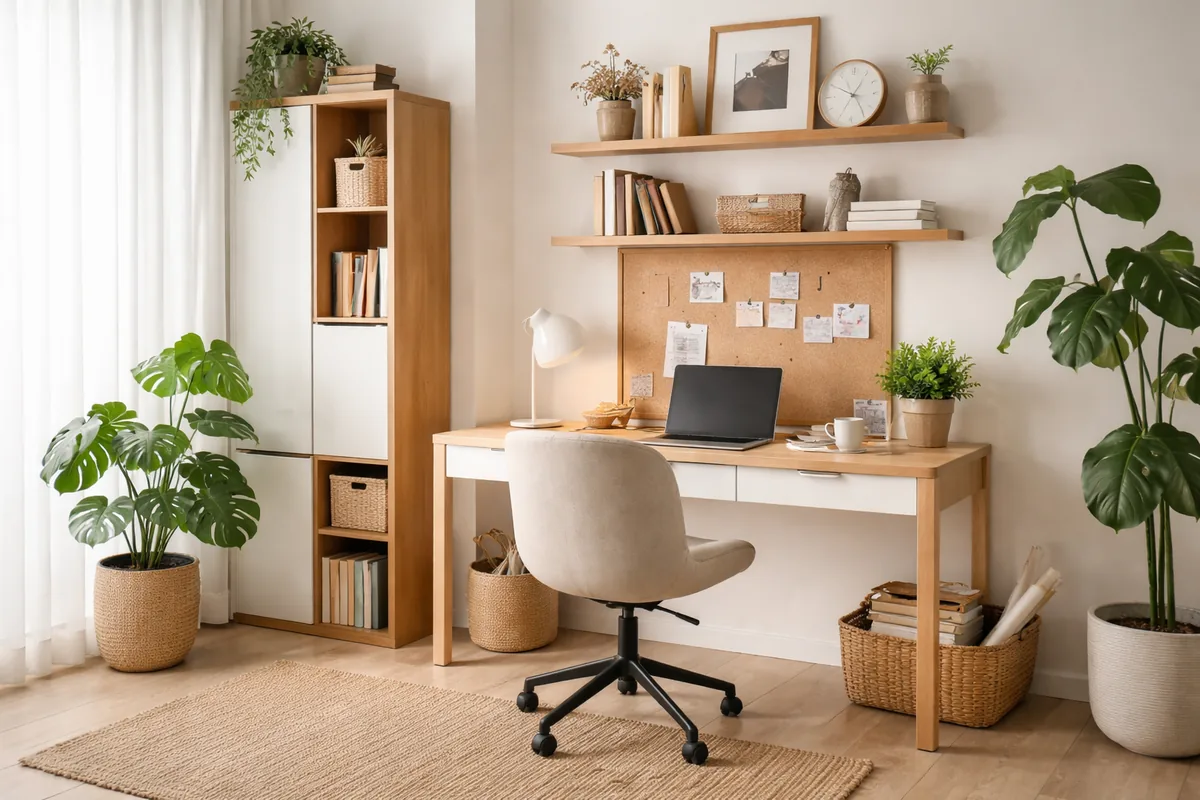 Comment aménager un bureau à domicile de moins de 10 m²