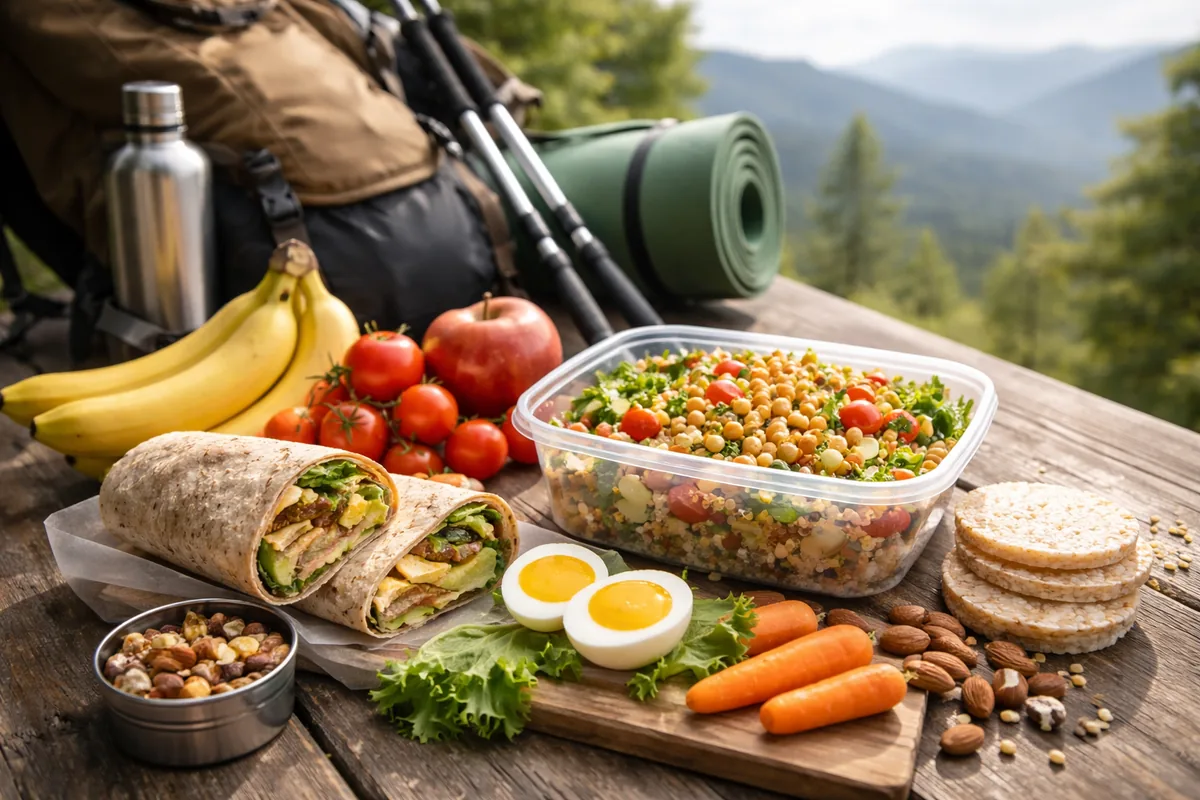 Comment bien s'alimenter en randonnée avec des ingrédients simples et sains