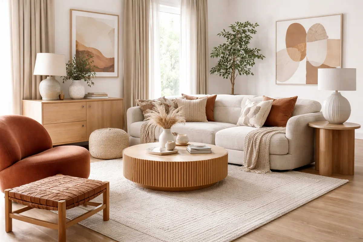 Comment associer harmonieusement le mobilier design et la décoration intérieure avec textiles et accessoires décoratifs