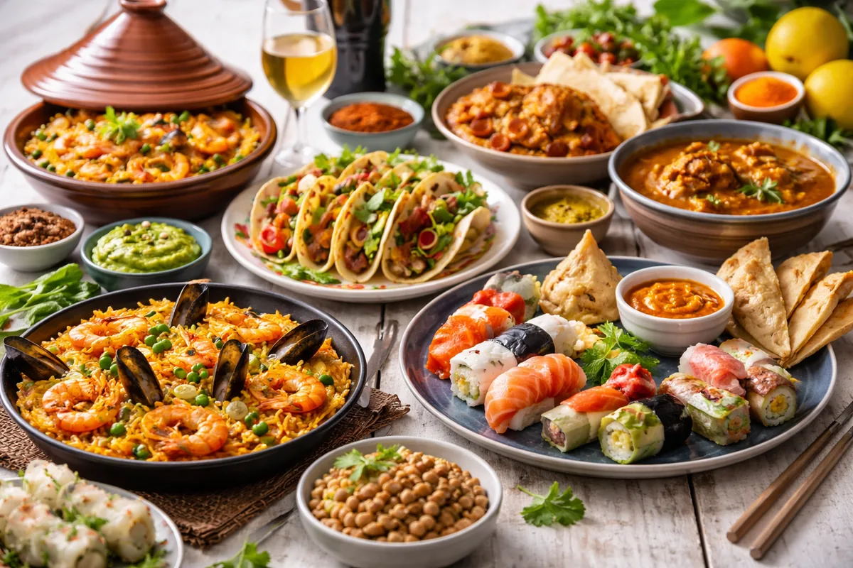 Les plaisirs de la découverte culinaire à travers le monde