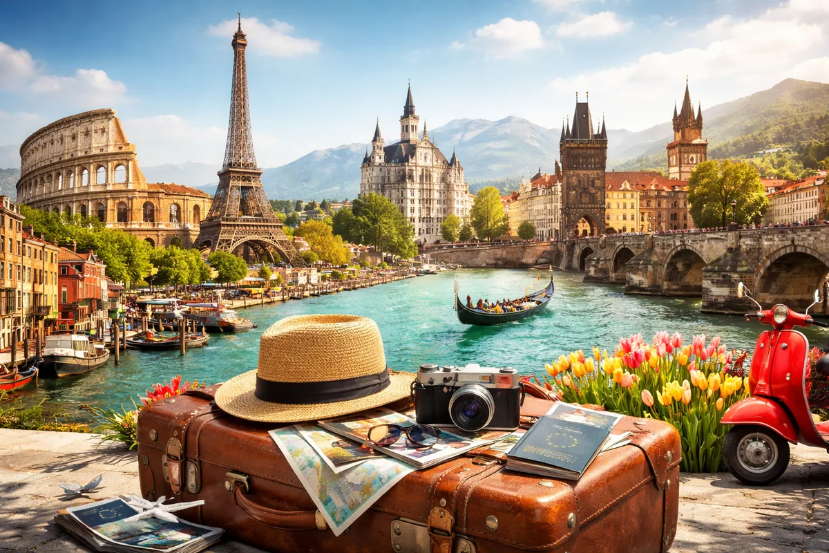 Les traditions de voyage à travers l'Europe